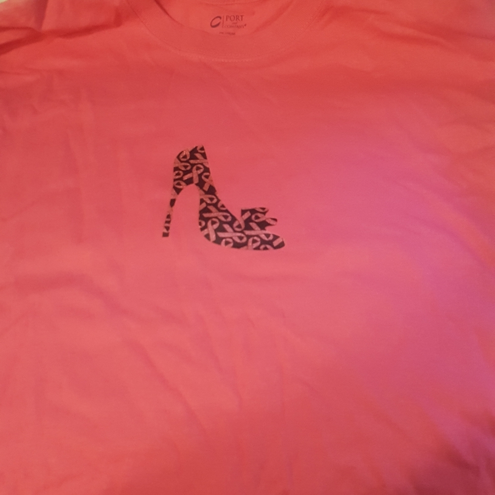 LADIES MARILYN MONROE SHOE PINK (2) T-SHIRT NEW